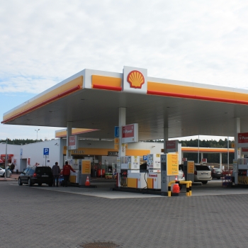 Shell Niesiułków, motorway A2, Poland