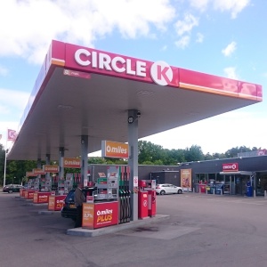 Total Vårby, Skärholmsvägen Strasse, Schweden